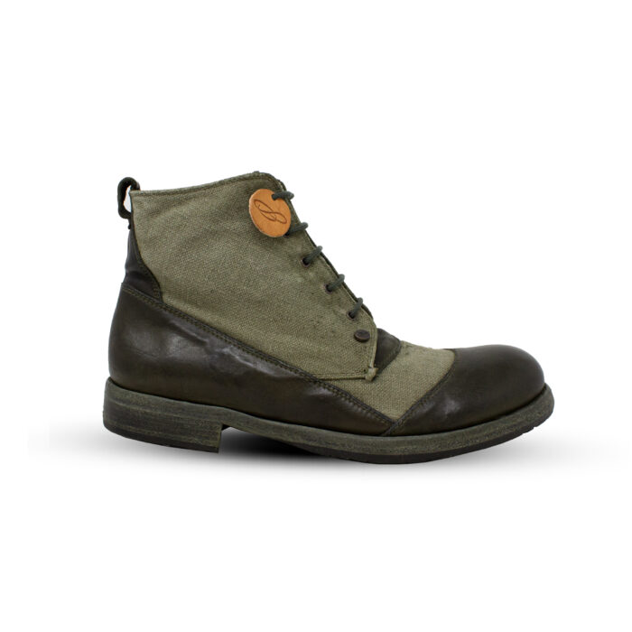 لابورا 5 منظر جانبي لحذاء الكاحل الأخضر