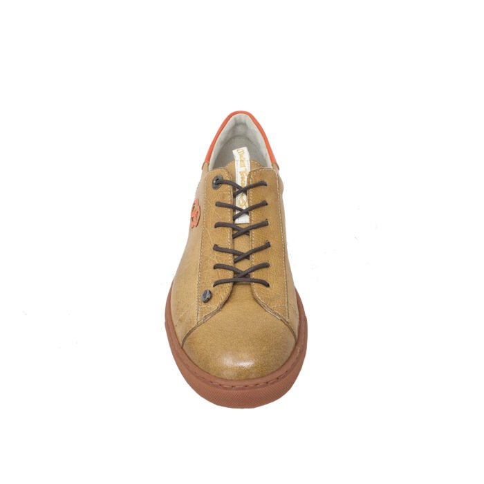 Now 1 front view of the honey colored shoe