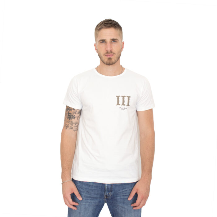 Canto III Inferno T-Shirt in white front