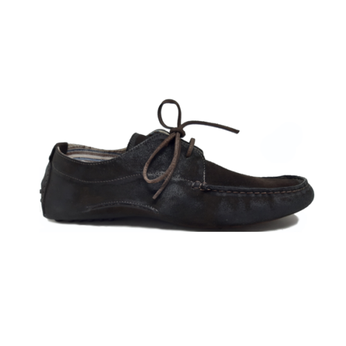 Carshoes High Waxed Suede vista lateral del zapato