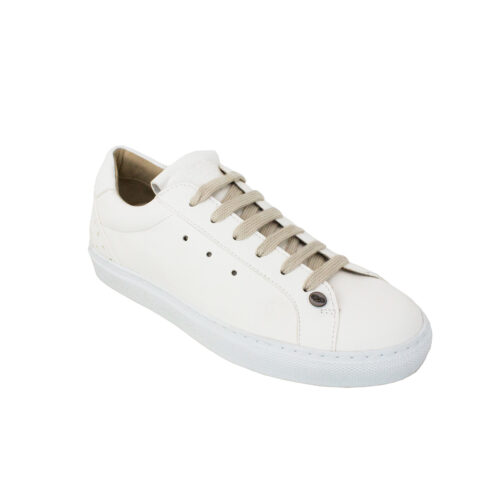 Isometrische Ansicht des Sneakers in Incipit White