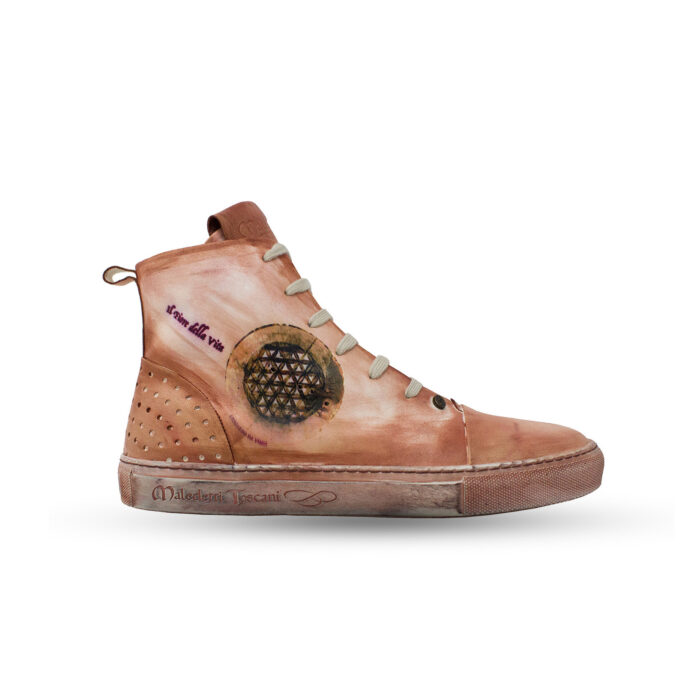 Flower of life album side view of the shoe