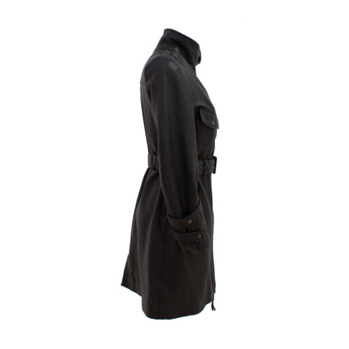 Noachis side of the black trench coat