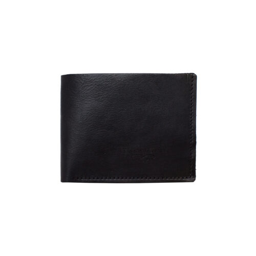 Hand-colored card wallet with black-copper front